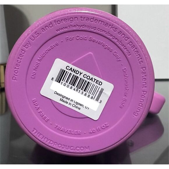 HydroJug 40oz‎ Traveler, CANDY COATED - Picture 5 of 5